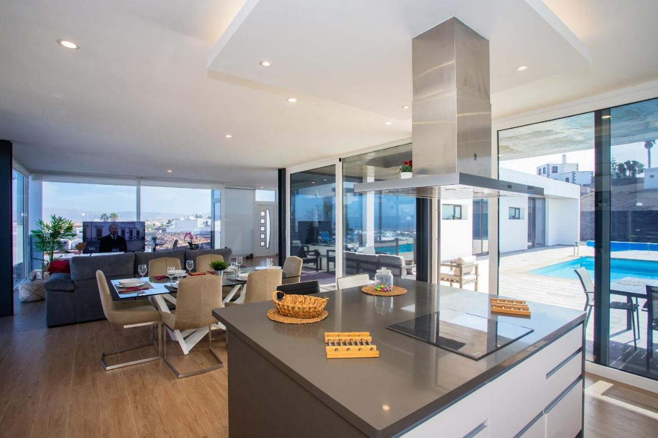Eslanzarote Eco Villa Tony, Heated Pool, Jacuzzi, Sat Tv, Super Wifi La Costa Εξωτερικό φωτογραφία