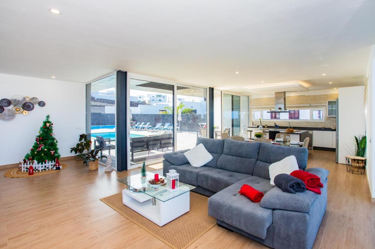 Eslanzarote Eco Villa Tony, Heated Pool, Jacuzzi, Sat Tv, Super Wifi La Costa Εξωτερικό φωτογραφία