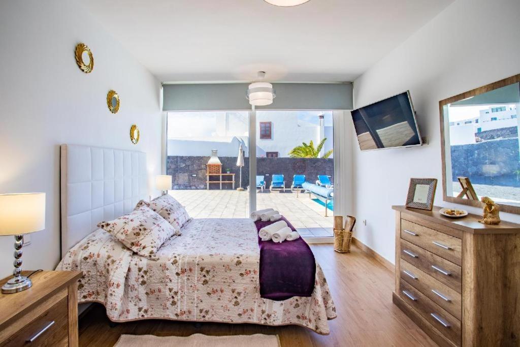Eslanzarote Eco Villa Tony, Heated Pool, Jacuzzi, Sat Tv, Super Wifi La Costa Εξωτερικό φωτογραφία